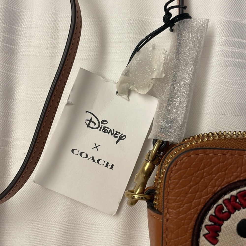 NEW Disney x Coach patchwork crossbody purse - Picture 3 of 9